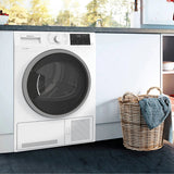 Blomberg 8kg Condenser Tumble Dryer - White | LTK38020W
