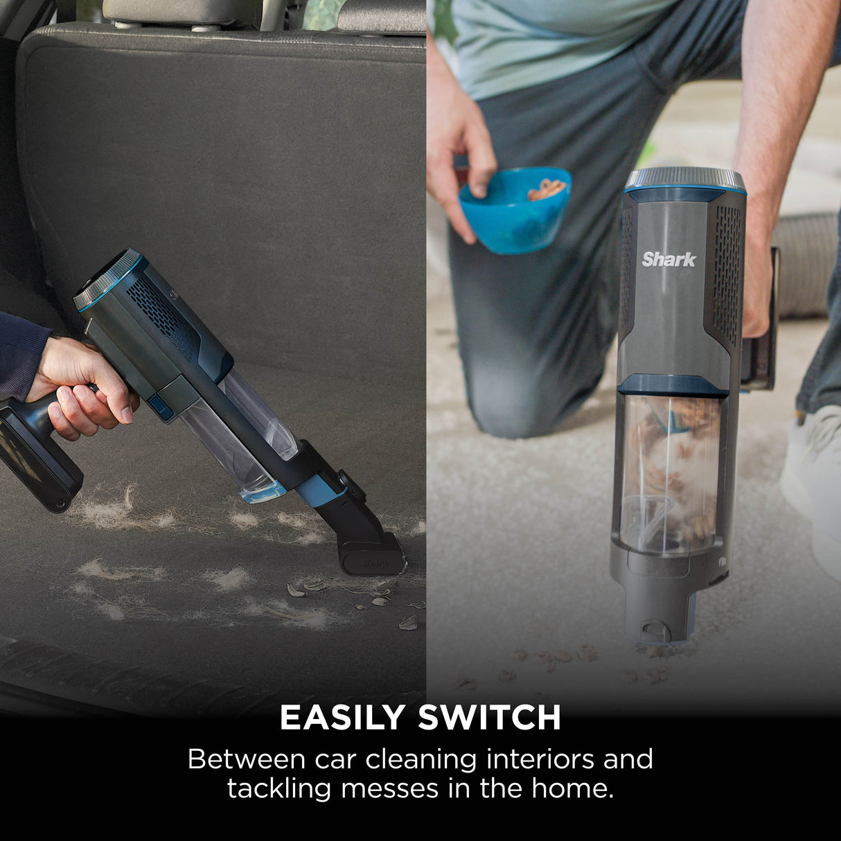 Shark PowerBoost Pet Cordless 2-in-1 Car & Home Handheld Power Vacuum | BH102UK