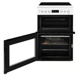 Beko 60cm Double Oven Electric Cooker | KDC653W
