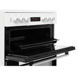Beko 60cm Double Oven Electric Cooker | KDC653W