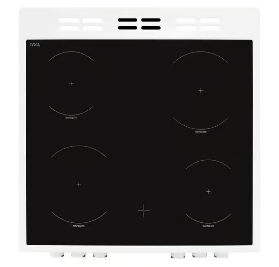 Beko 60cm Double Oven Electric Cooker | KDC653W