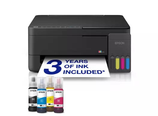 EcoTank ET-2910 Multifunction WiFi Ink EcoTank Printer - Black | C11CL62401