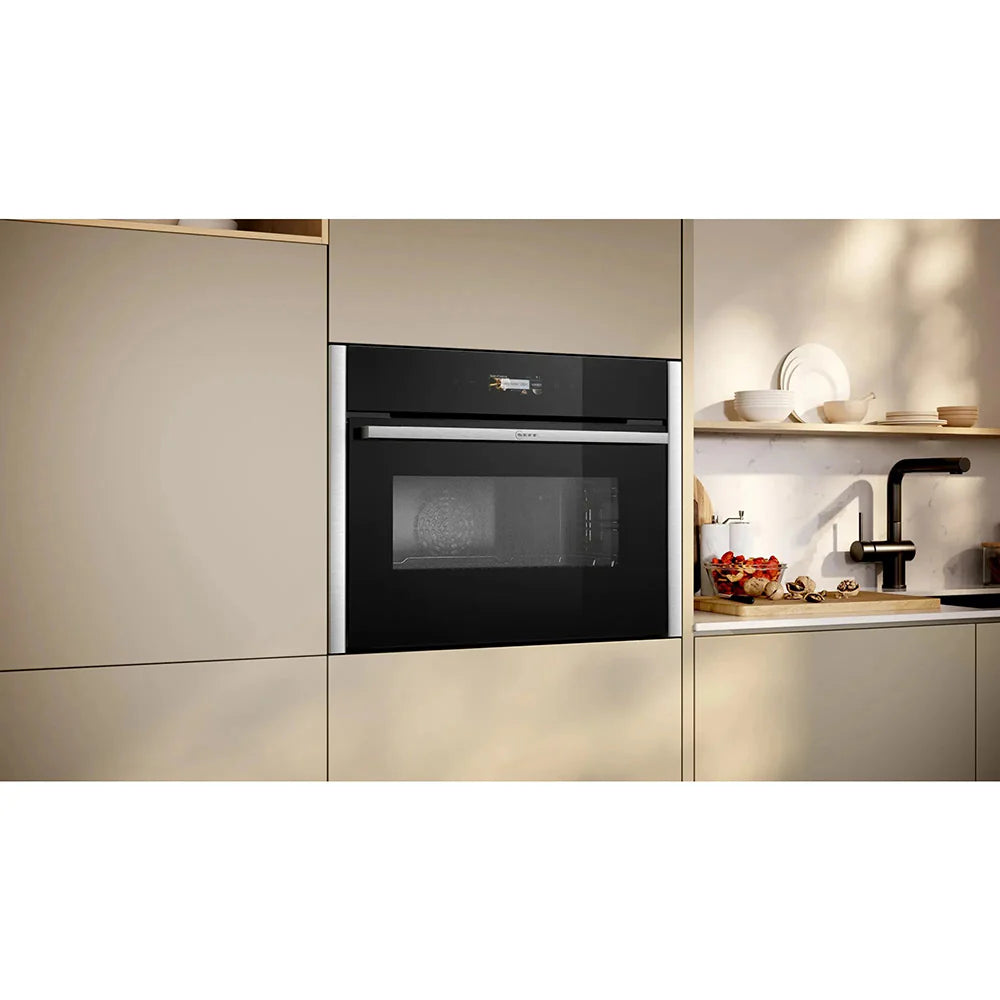 Neff N70 Compact Oven With Microwave - S/Steel | C24MR21N0B