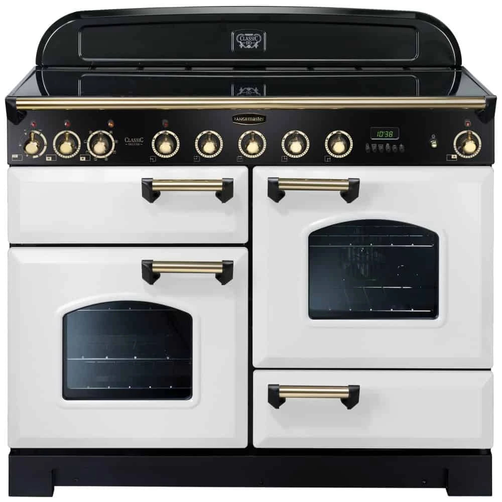 Rangemaster Classic Deluxe 110cm Induction - Brass Trim | CDL110EI