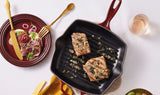 Le Creuset Signature 26cm Cast Iron Square Grillit - Garnet | 20183269490422