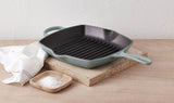 Le Creuset Signature 26cm Cast Iron Square Grillit - Sea Salt | 20183267170422