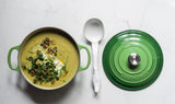 Le Creuset Signature 24cm Cast Iron Round Casserole - Bamboo Green | 21177244082430
