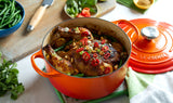 Le Creuset Signature 24cm Cast Iron Round Casserole - Volcanic | 21177240902430