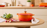 Le Creuset Signature 26cm Cast Iron Round Casserole - Volcanic | 21177260902430