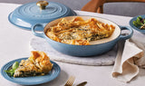 Le Creuset Signature 26cm Cast Iron Shallow Casserole - Chambray | 21180264344441