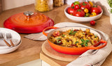 Le Creuset Signature 30cm Cast Iron Shallow Casserole - Volcanic | 21180300902430