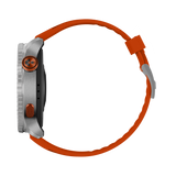 Garett Smartwatch Compass GPS - Orange & Silver | COMPASS GPS SILVER S