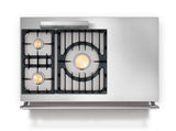 Lacanche Savigny Classic 110cm - Stainless Steel & Brass | LG1132