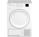 Beko 8kg Condenser Tumble Dryer with Sensor Programmes - White | DTKCE80021W
