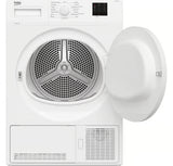 Beko 8kg Condenser Tumble Dryer with Sensor Programmes - White | DTKCE80021W
