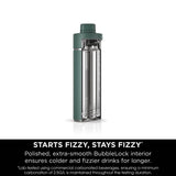 Ninja Thirsti 530 ml Travel Bottle – Evergreen | DW1801EUUKEM