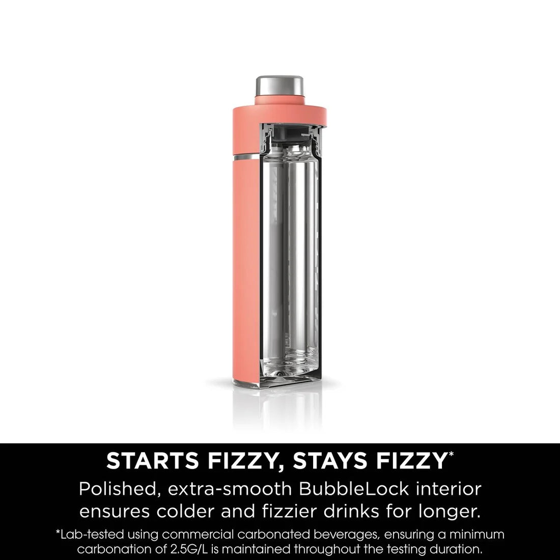 Ninja Thirsti 530 ml Travel Bottle – Coral | DW1801EUUKPE