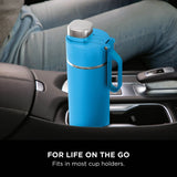 Ninja Thirsti 530 ml Travel Bottle – Tropical Blue | DW1801EUUKSB
