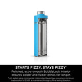 Ninja Thirsti 530 ml Travel Bottle – Tropical Blue | DW1801EUUKSB