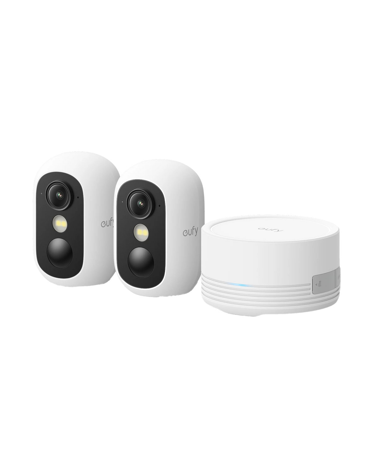 eufyCam C35 2-Cam Kit with HBmini - White | E811042A