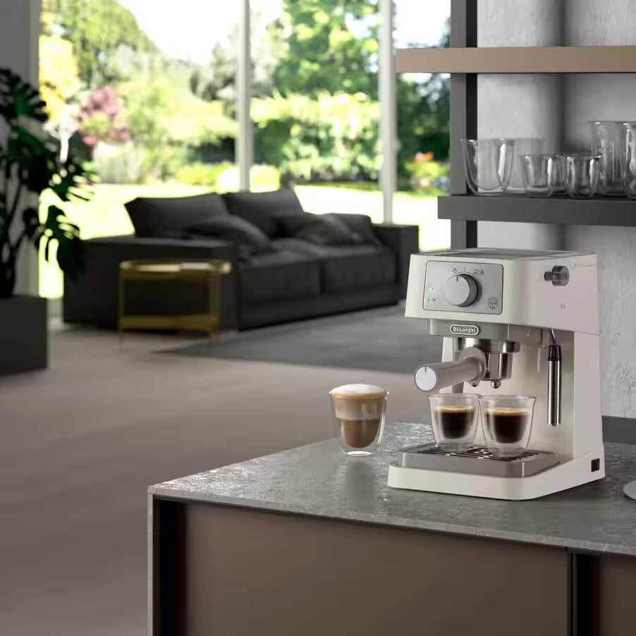 De'Longhi Stilosa Espresso Maker - Beige | EC260.CR