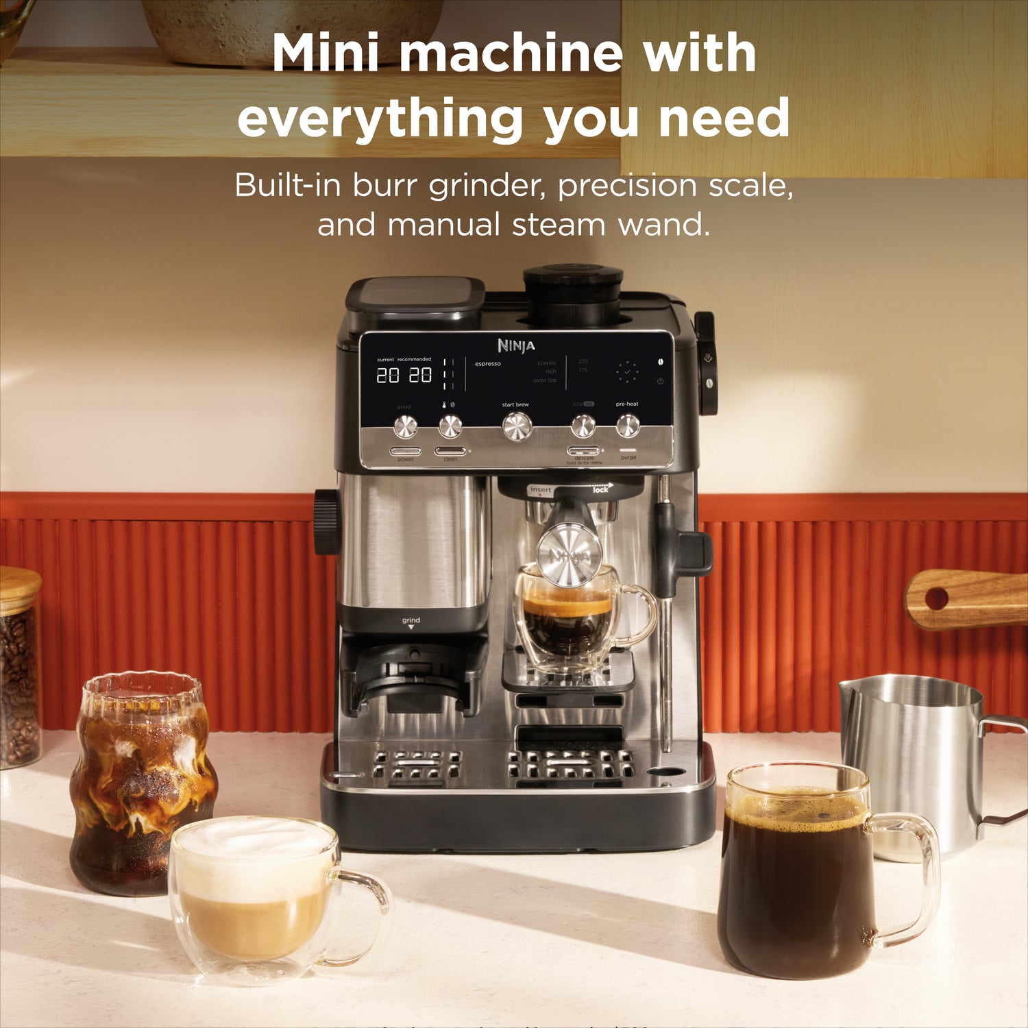 Ninja Luxe™ Café Mini Espresso Machine | ES301UK