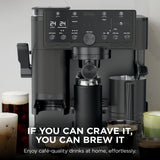 Ninja Luxe Café Pro Espresso Machine - Black on Black | ES701UKBK2