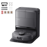 Eufy Omni C28A Robot Vacuum & 6 Month Accessory Kit - Black | T211AV10