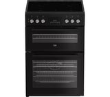 Beko 60cm Double Oven Electric Cooker | FDC6731K