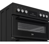 Beko 60cm Double Oven Electric Cooker | FDC6731K