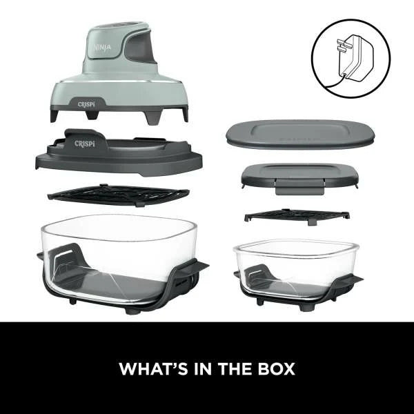 Ninja CRISPi 4-in-1 Portable Glass Air Fryer | FN101UK