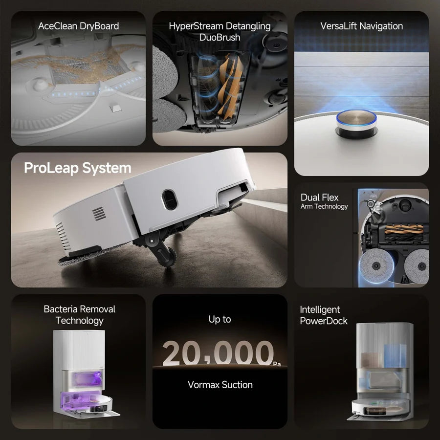 Dreame X50 Ultra Robot Vacuum Cleaner | RLX85CE-4