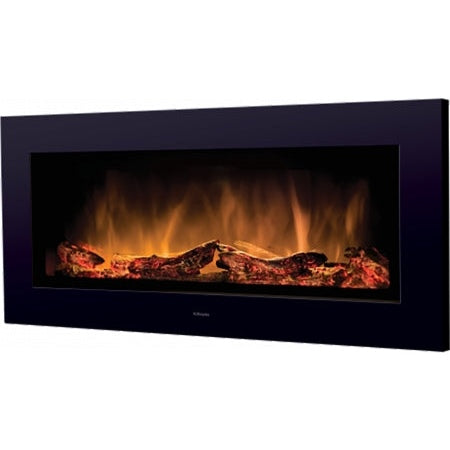 Dimplex Wall Mounted or Recessed Log Effect Electric Fire Anthracite Black | SP16