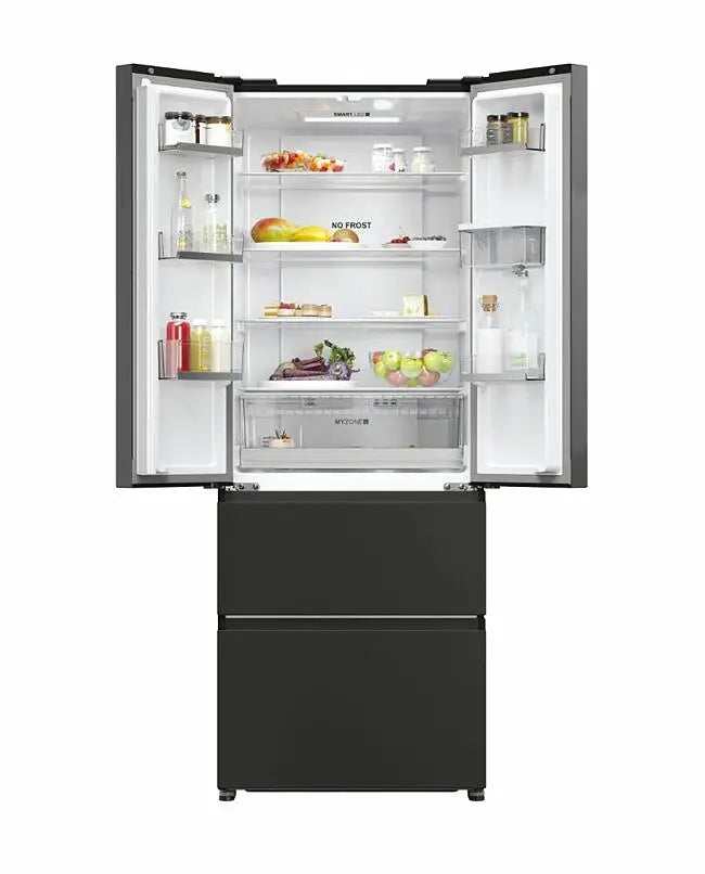 HAIER Fridge Freezer - Slate Black | HFR5719EWPB(UK)