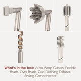 Shark FlexStyle 5-in-1 Air Styler & Hair Dryer with Storage Case - Stone | HD446SLUK