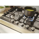 Hoover H-Hob 300 5 Ring Gas Hob - Stainless Steel | HGH75WC3X