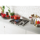 Hoover 4 Burner Built-In Gas Hob - Stainless Steel | HHG6BRK3X
