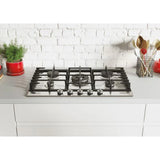 Hoover 75cm Gas Hob - Stainless Steel | HHG75WK3X