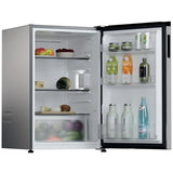 Hoover H-Fridge 300 Under Counter Refrigerator - Silver | HONLQ2S58EXK