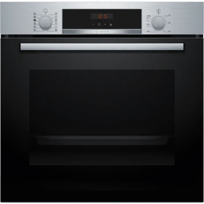 Bosch Series 4 Built-in oven with added steam function 60cm Black HQA574BS3B