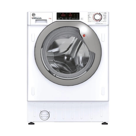 Hoover 9kg 1600 Spin Integrated Built In Washing Machine - White | HBWOS69TAMSE-80