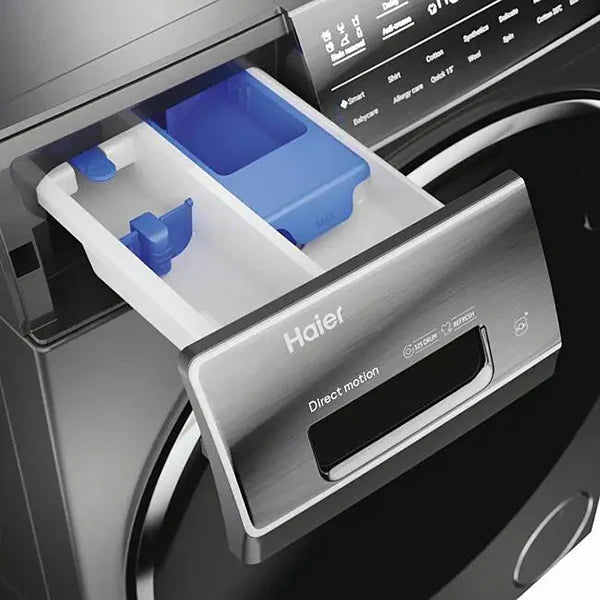 Haier 10kg I-Pro Series 7+ Washing Machine - Graphite | HW100G-B14979SUUK