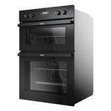 Haier Series 2 Built In Double Oven with Steam - Black | HWO9M2M5B