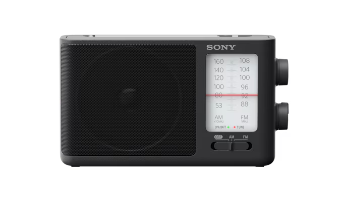 Sony ICF-506 Analog Tuning Portable FM/AM Radio - Black | ICF506.CEK