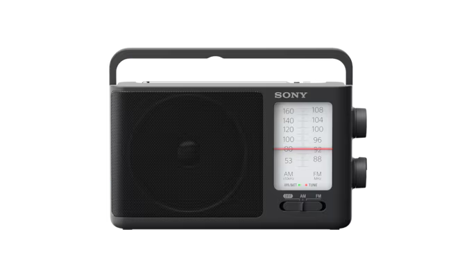 Sony ICF-506 Analog Tuning Portable FM/AM Radio - Black | ICF506.CEK