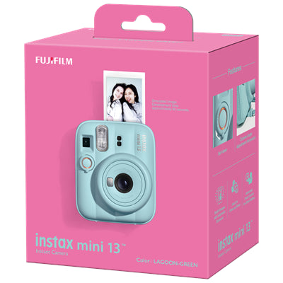 Fujifilm Instax Mini 13 Instant Camera - Lagoon Green | INSTAXMINI13GN