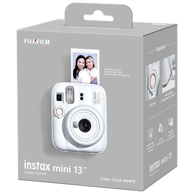 Fujifilm Instax Mini 13 Instant Camera - Clay White | INSTAXMINI13W