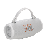 JBL Charge 6 Portable Bluetooth Speaker - White | JBLCHARGE6BWHT