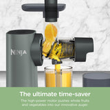 Ninja 3-in-1 Cold Press Juicer, Slicer & Shredder with Anti-Clog Filter | JC152UK