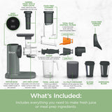 Ninja 3-in-1 Cold Press Juicer, Slicer & Shredder with Anti-Clog Filter | JC152UK